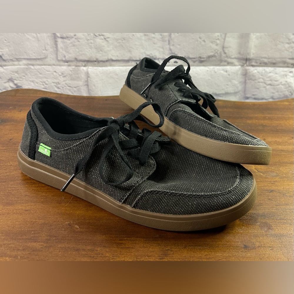 Sanuk Vegabond Lace Black and Brown Men's Sneakers